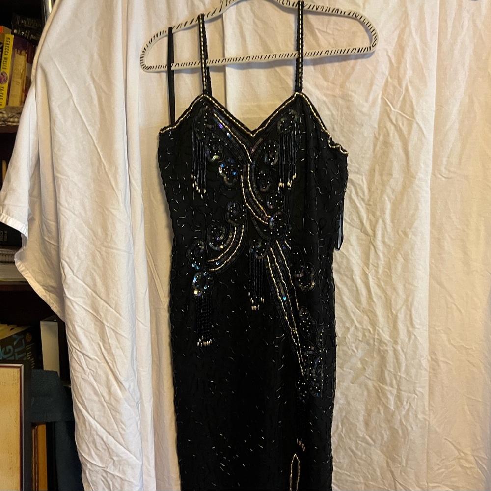 Beaded cocktail dress